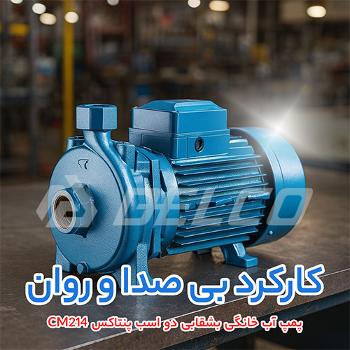 پمپ آب خانگی بشقابی دو اسب پنتاکس CM214